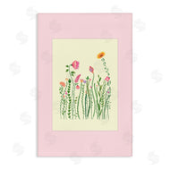 Pooja Dave | Wild Bloom Sprigs over Pink