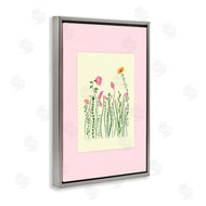 Pooja Dave | Wild Bloom Sprigs over Pink