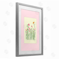 Pooja Dave | Wild Bloom Sprigs over Pink