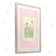 Pooja Dave | Wild Bloom Sprigs over Pink