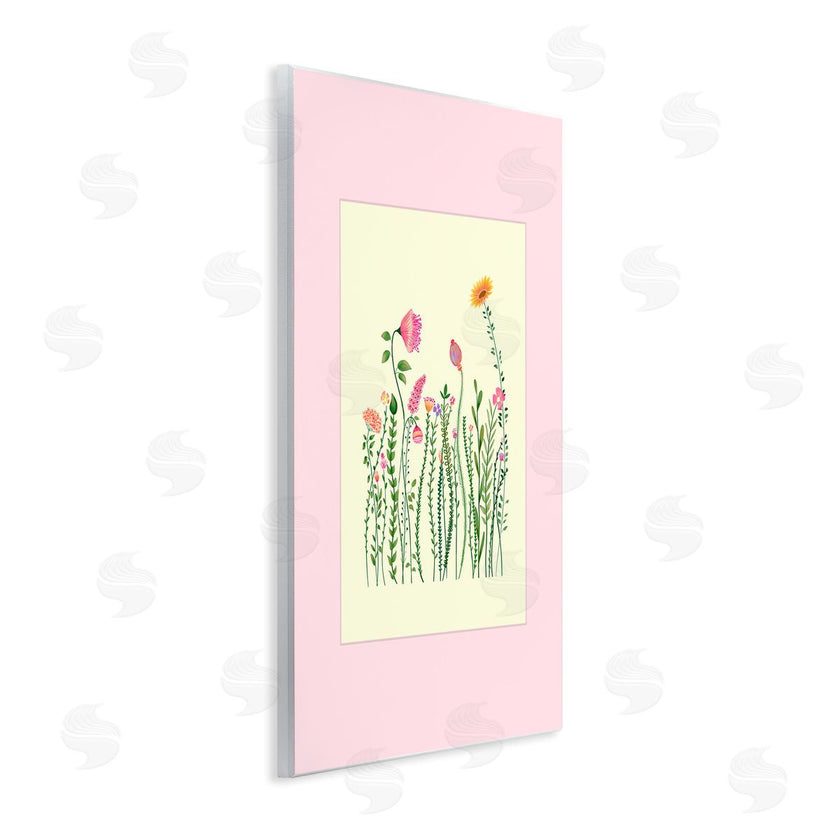 Pooja Dave | Wild Bloom Sprigs over Pink