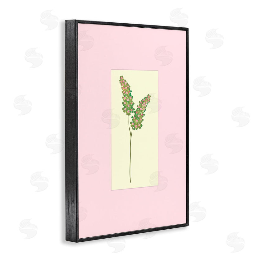 Pooja Dave | Herb Sprig over Pink