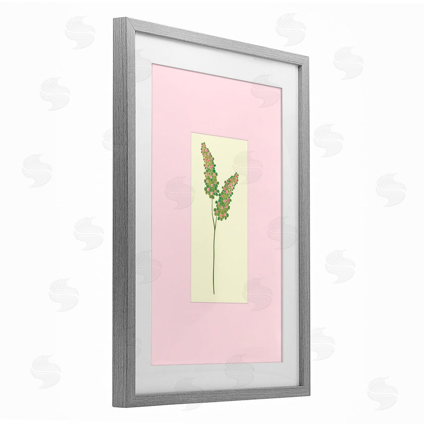 Pooja Dave | Herb Sprig over Pink