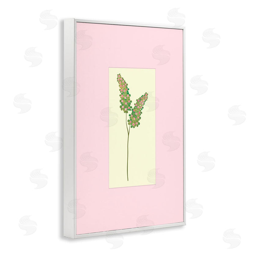 Pooja Dave | Herb Sprig over Pink