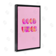 Pooja Dave | Pink & Orange Retro Good Vibes