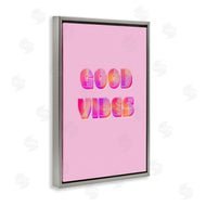 Pooja Dave | Pink & Orange Retro Good Vibes