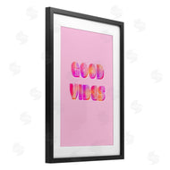 Pooja Dave | Pink & Orange Retro Good Vibes