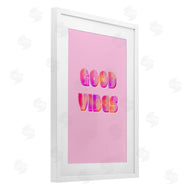 Pooja Dave | Pink & Orange Retro Good Vibes