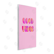 Pooja Dave | Pink & Orange Retro Good Vibes