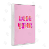 Pooja Dave | Pink & Orange Retro Good Vibes