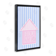 Pooja Dave | Home Lettering over Stripes