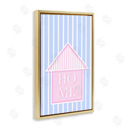 Pooja Dave | Home Lettering over Stripes