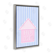 Pooja Dave | Home Lettering over Stripes