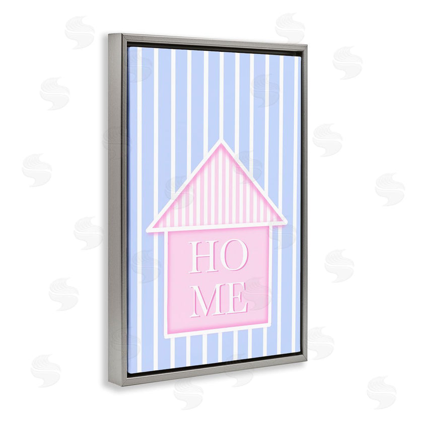 Pooja Dave | Home Lettering over Stripes