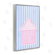 Pooja Dave | Home Lettering over Stripes