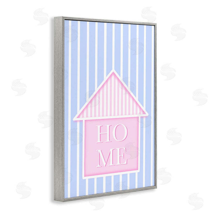 Pooja Dave | Home Lettering over Stripes