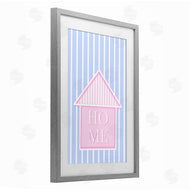 Pooja Dave | Home Lettering over Stripes