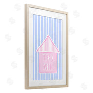 Pooja Dave | Home Lettering over Stripes