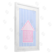 Pooja Dave | Home Lettering over Stripes