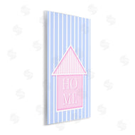 Pooja Dave | Home Lettering over Stripes