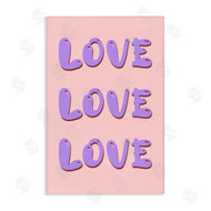 Pooja Dave | Love Bubble Lettering