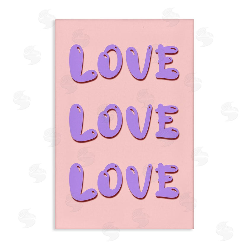 Pooja Dave | Love Bubble Lettering
