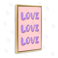 Pooja Dave | Love Bubble Lettering
