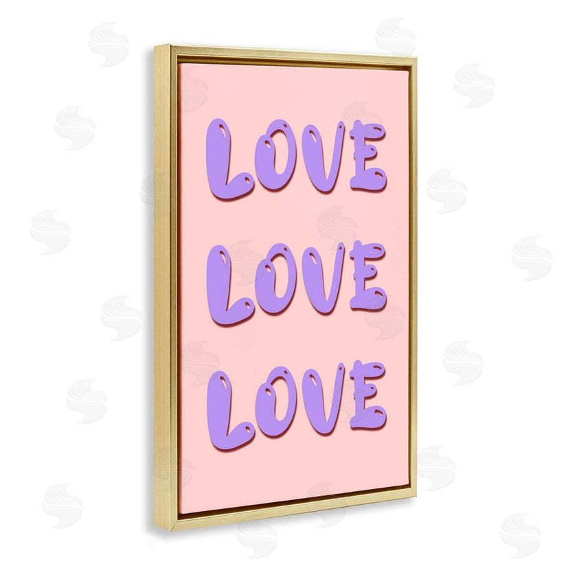 Pooja Dave | Love Bubble Lettering