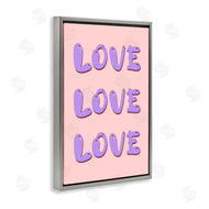 Pooja Dave | Love Bubble Lettering