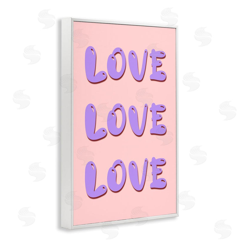 Pooja Dave | Love Bubble Lettering