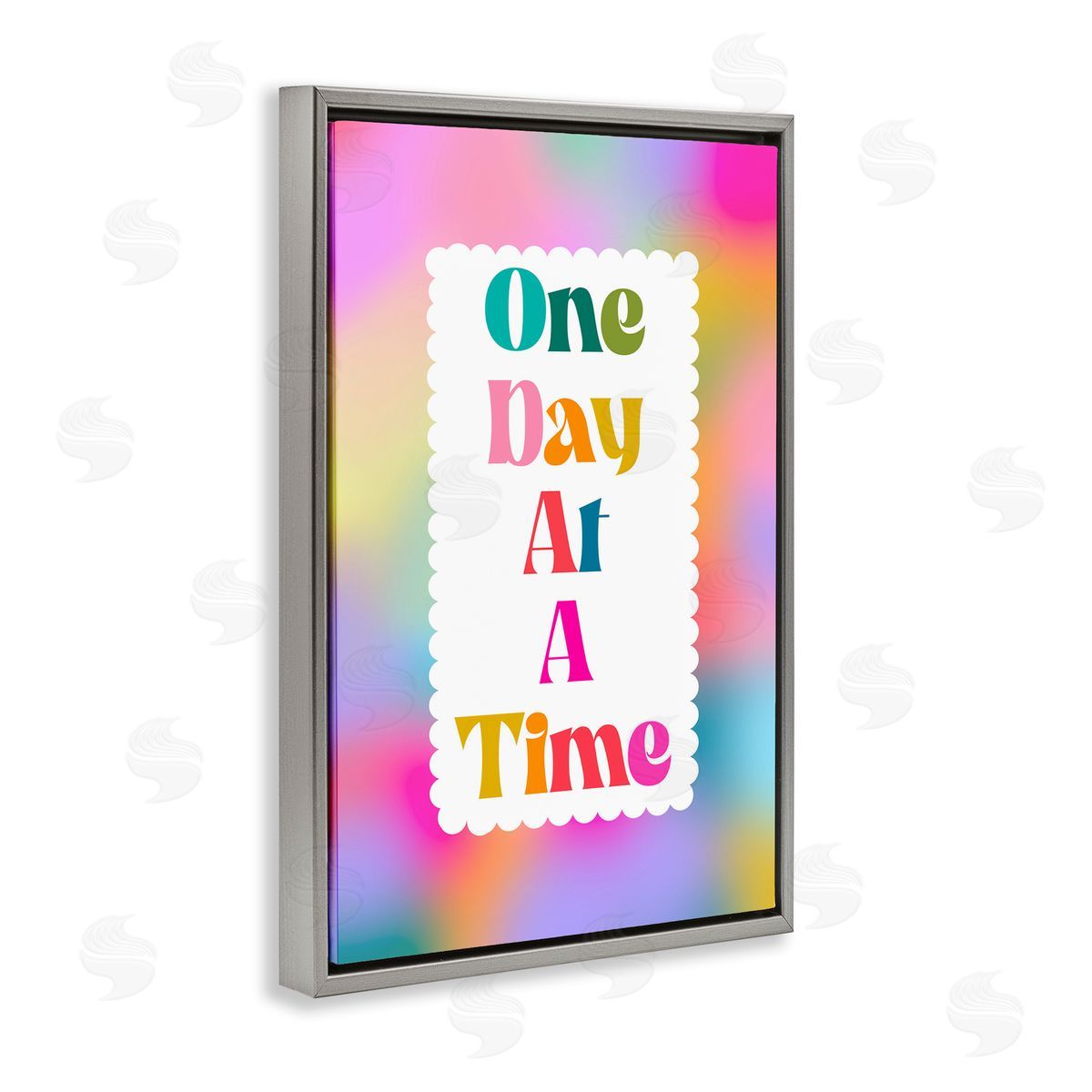 Pooja Dave Bright One Day At A Time Canvas Wall Art Print