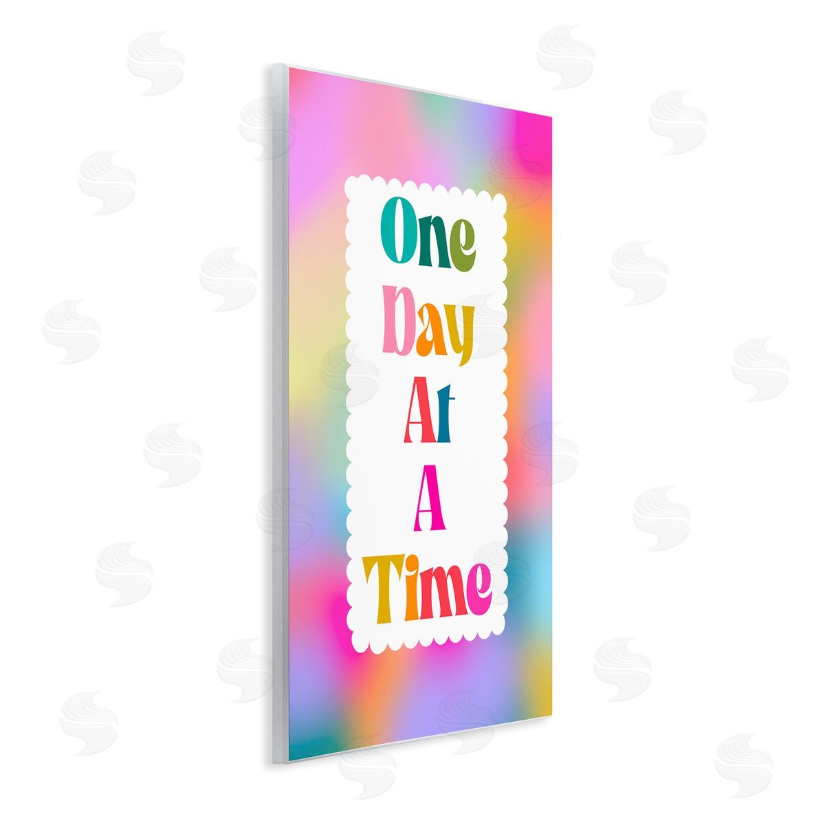 Pooja Dave Bright One Day At A Time Canvas Wall Art Print