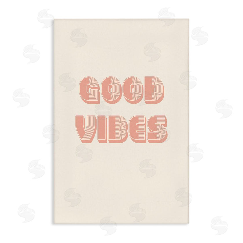 Pooja Dave | Retro Good Vibes Peach Pastel