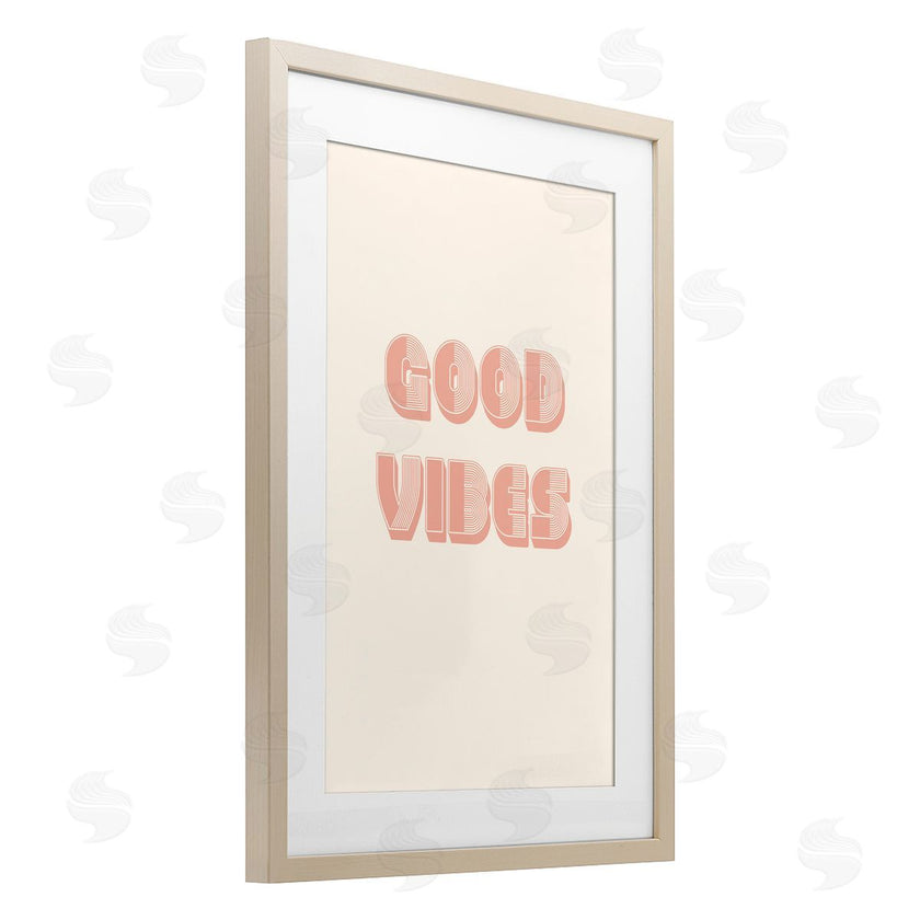 Pooja Dave | Retro Good Vibes Peach Pastel