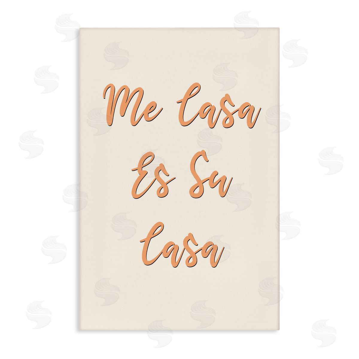 Pooja Dave Spanish My Your House Canvas Wall Art Print