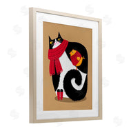 Gabriela Avila | Whimsical Autumn Cat & Bird