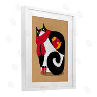 Gabriela Avila | Whimsical Autumn Cat & Bird