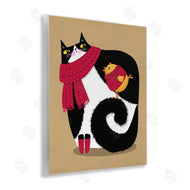 Gabriela Avila | Whimsical Autumn Cat & Bird