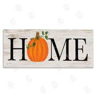 Annie LaPoint | Rustic Pumpkin Home Lettering
