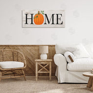 Annie LaPoint | Rustic Pumpkin Home Lettering