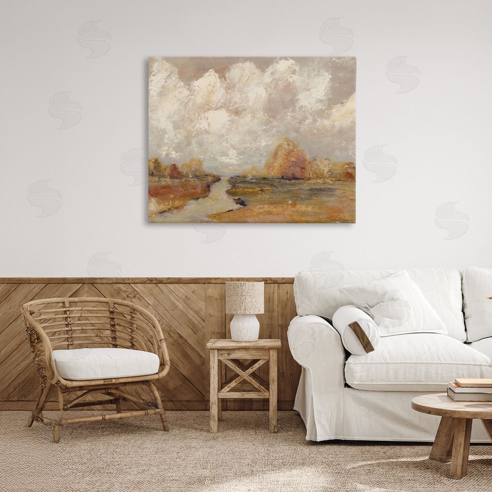 Amanda Hilburn Golden Day Landscape Canvas Art on Wall