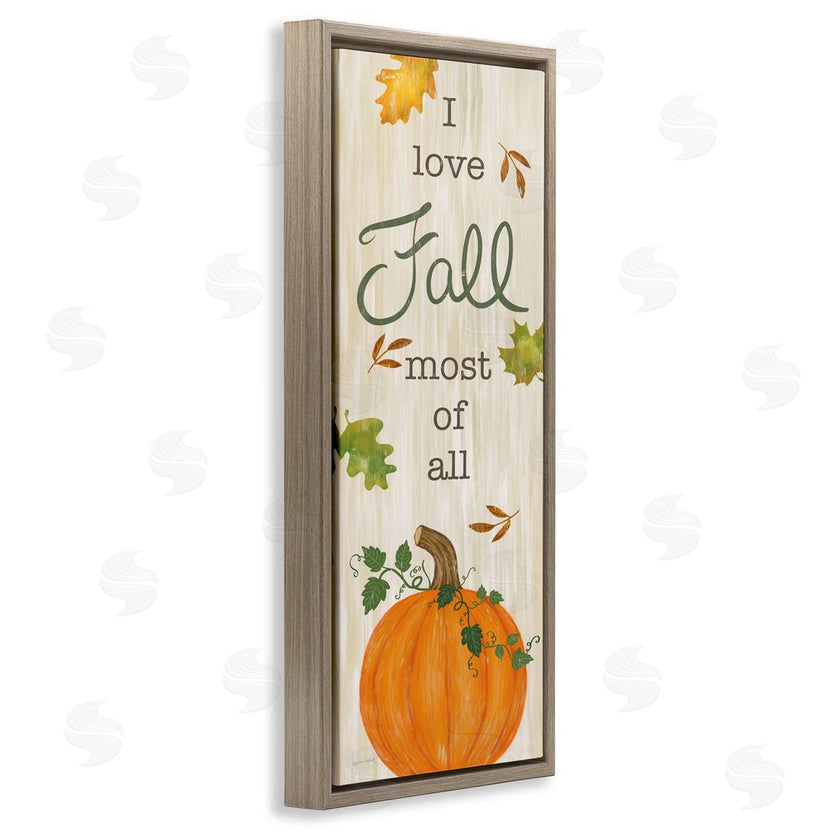 Annie LaPoint | Love Fall Most with Pumpkin