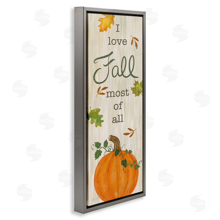 Annie LaPoint | Love Fall Most with Pumpkin