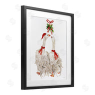 Cindy Jacobs | Romantic Geese under Mistletoe
