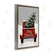 Dogwood Portfolio | Merry Christmas Snowy Tree Truck