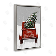 Dogwood Portfolio | Merry Christmas Snowy Tree Truck