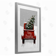 Dogwood Portfolio | Merry Christmas Snowy Tree Truck
