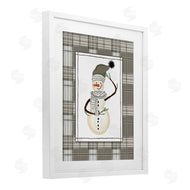 Cindy Jacobs | Winter Snowman Green Plaid