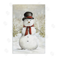 Dogwood Portfolio | Traditional Snowman in Clearing