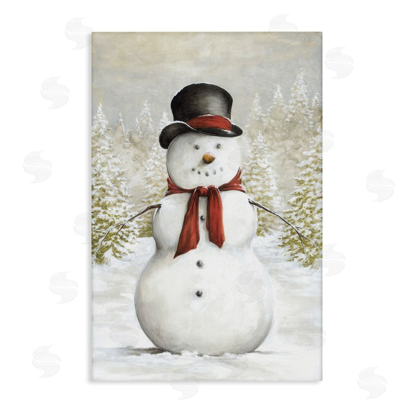Dogwood Portfolio | Traditional Snowman in Clearing